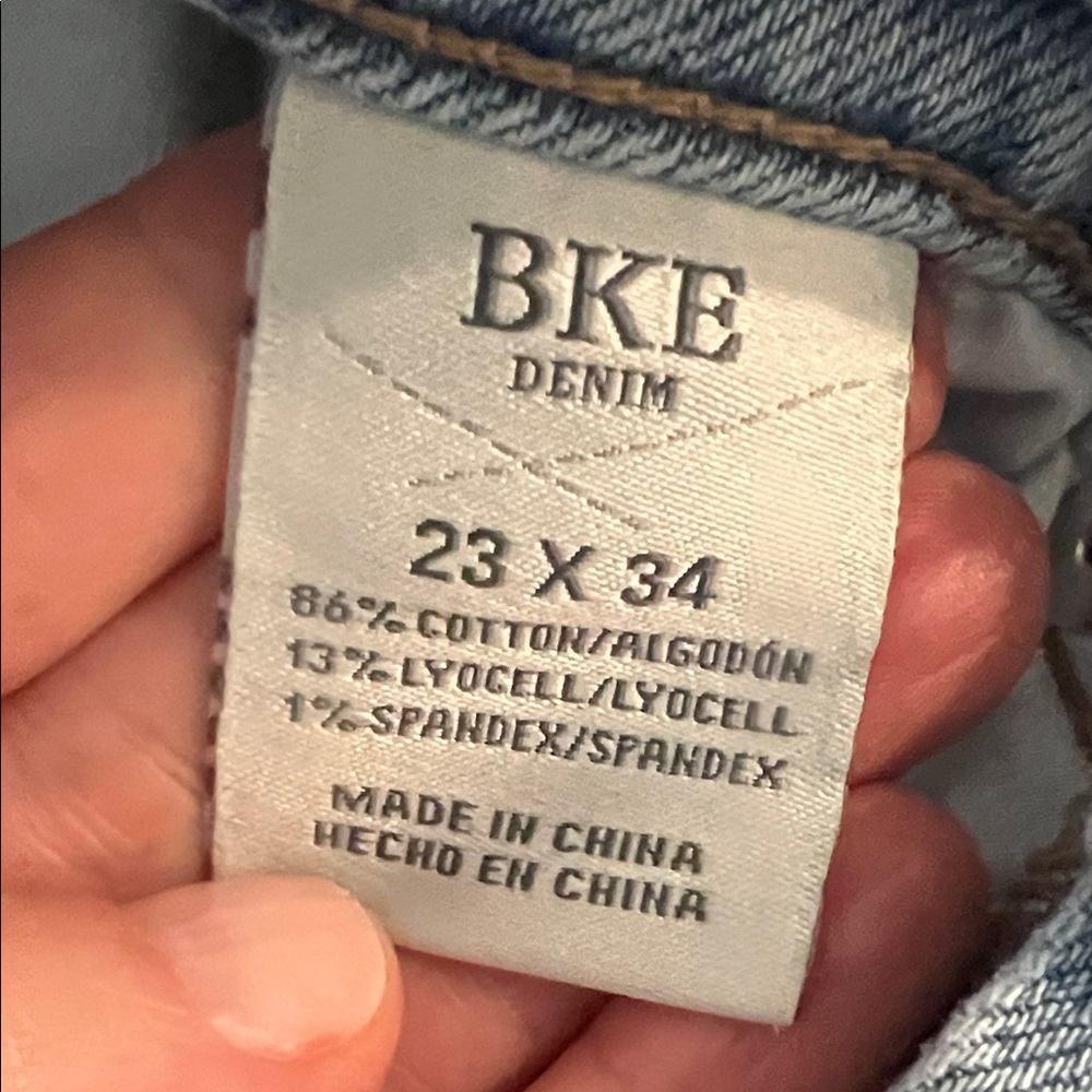 BKE Light Blue Flare Jeans - Picture 9 of 9